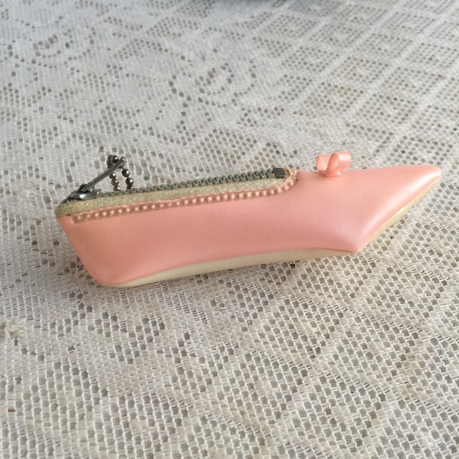 Shoe Shaped Coin Purses / Vintage Shoe Change Purses / Pink Etsy