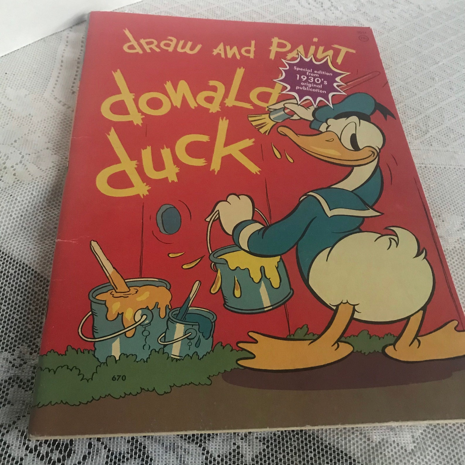 Vintage Disney Coloring Books Etsy