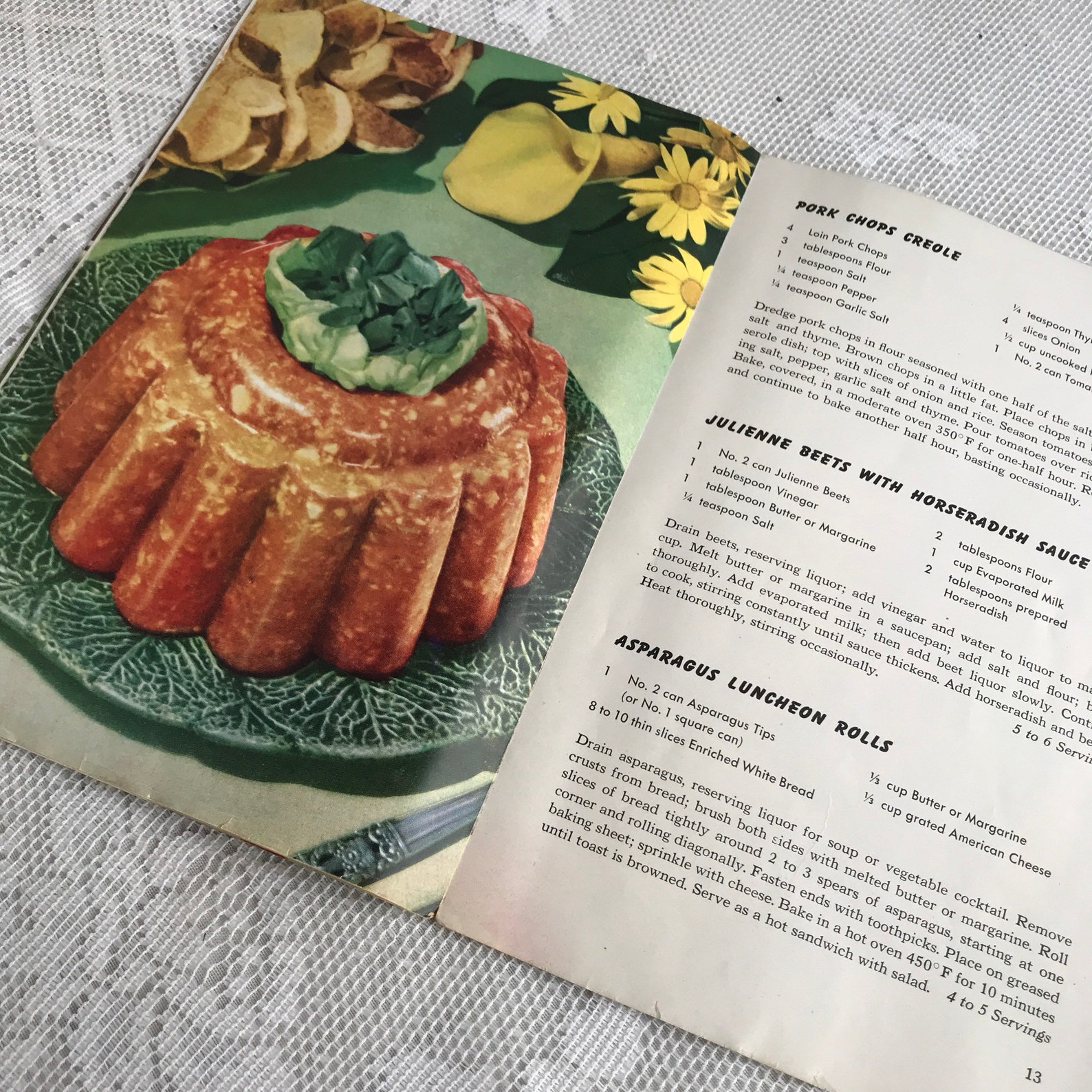 Kitchen Tested Recipes From Canned Foods Cookbook / Vintage Etsy