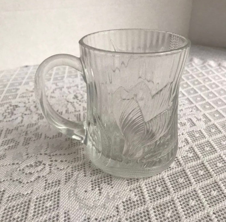 Tasse à café en verre floral Crocus Arcoroc image 4
