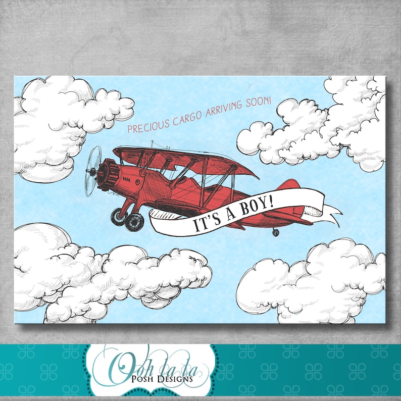 Digital File Of Vintage Airplane Baby Shower Backdrop Dessert Table Banner Airplane Background Airplane Party Decor Diy Printable