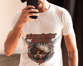 Machen Sie den Himmel überfüllt T-Shirt | Inspirierendes religiöses grafisches T-Shirt