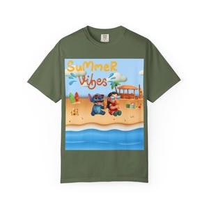 Lilo & Stitch Sommer Vibes T-Shirt Bild 5