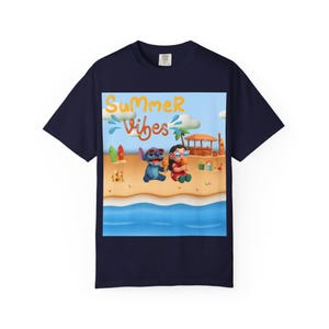 Lilo & Stitch Sommer Vibes T-Shirt Bild 8