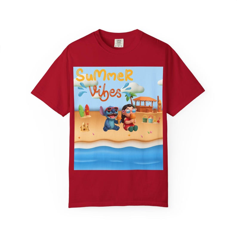 Lilo & Stitch Sommer Vibes T-Shirt Bild 14