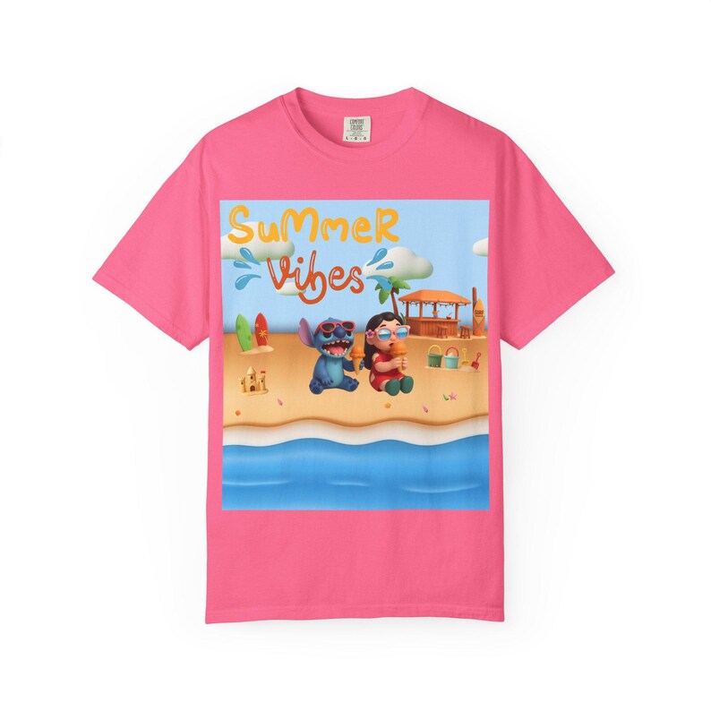 Lilo & Stitch Sommer Vibes T-Shirt Bild 11
