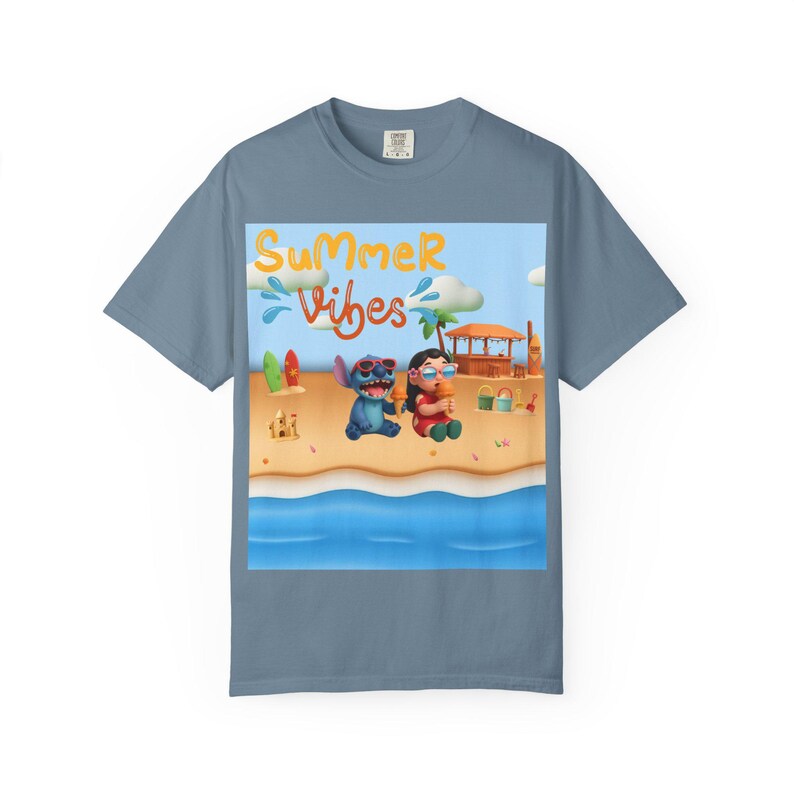 Lilo & Stitch Sommer Vibes T-Shirt Bild 7
