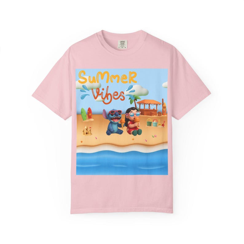 Lilo & Stitch Sommer Vibes T-Shirt Bild 10