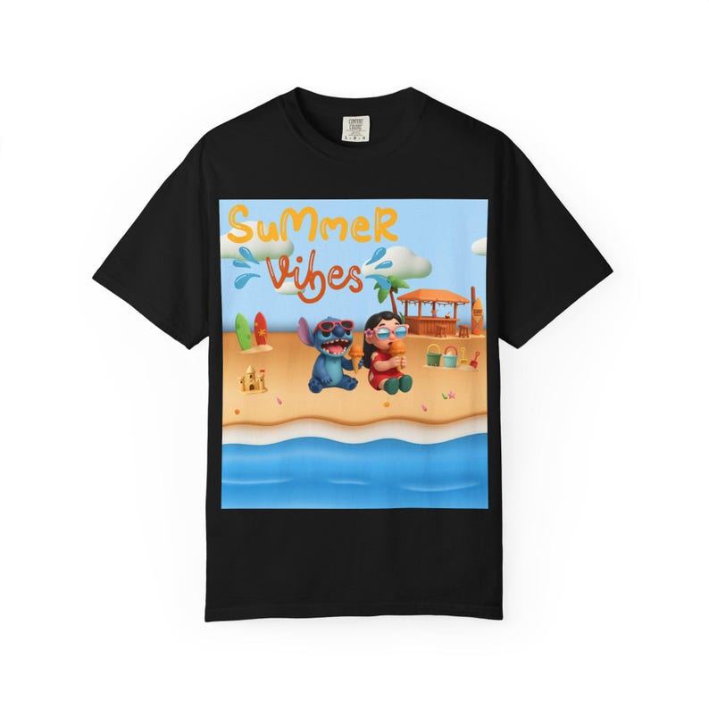 Lilo & Stitch Sommer Vibes T-Shirt Bild 9