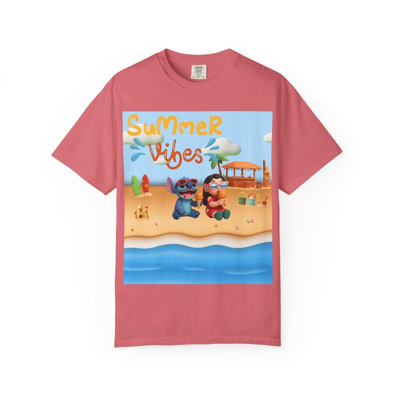 Lilo & Stitch Sommer Vibes T-Shirt Bild 13
