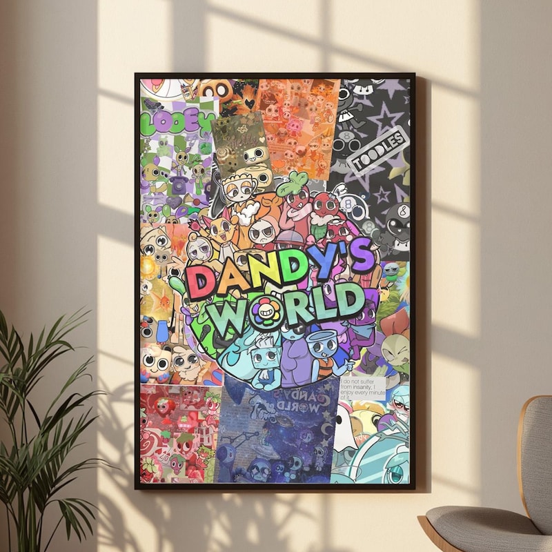Dandy's World Poster - Etsy