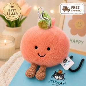 Peach plush - Etsy 日本