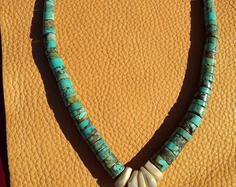 Vintage Native American Navajo Jaclas choker