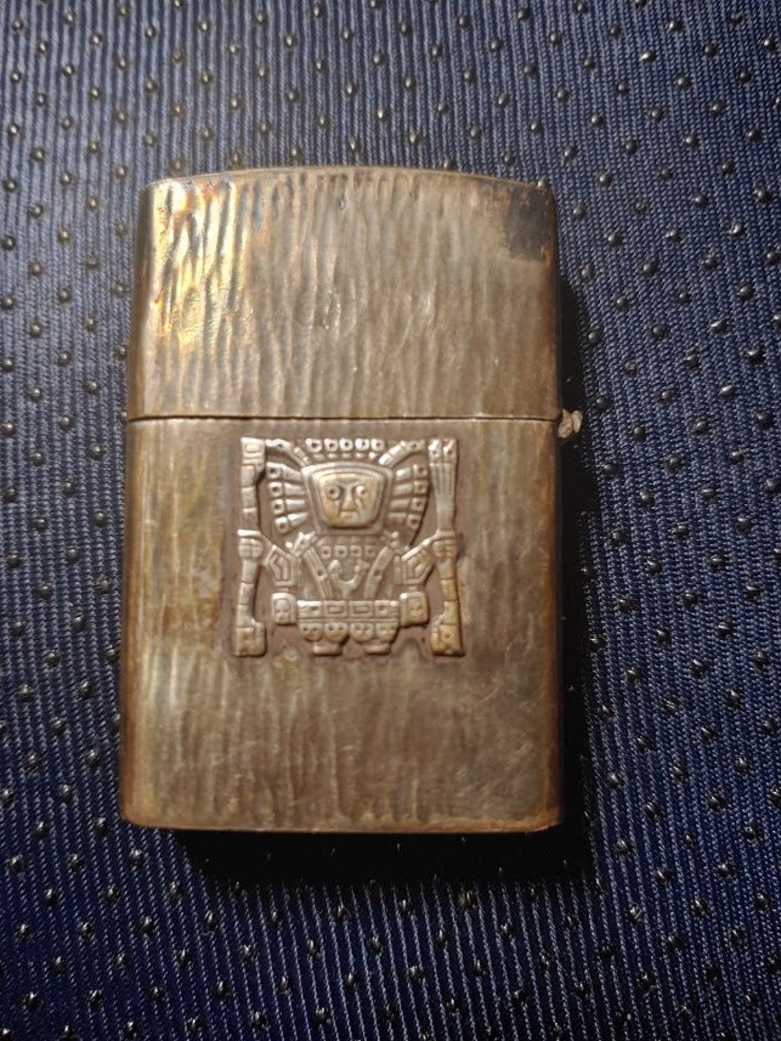 Zippo case .925 Sterling Silver and gold hand made in Etsy