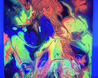 Creation Manifest Now Mixed Media Painting