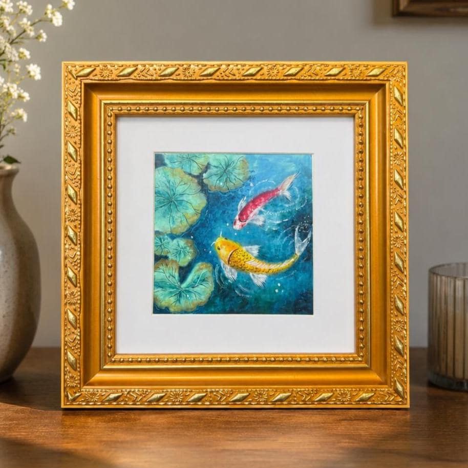 Koi Fish Frame - Etsy