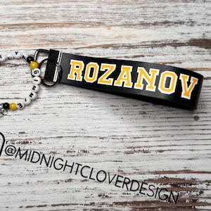 Rozanov Heated Rivalry Keychain