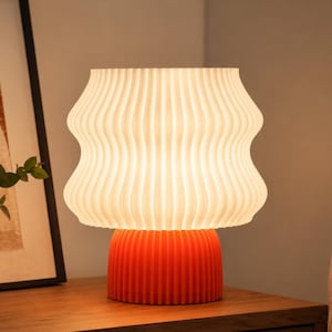 Modern Design Table Lamp | Modern Bedside Nightlight | Colorful Desk Light | Cozy Nightstand Decor