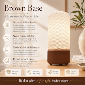 Small Basket Table Lamp, Minimalist Bedside Lamp for Ambient Lighting, Boho Desk Lamp, Cozy Room Decor Gift