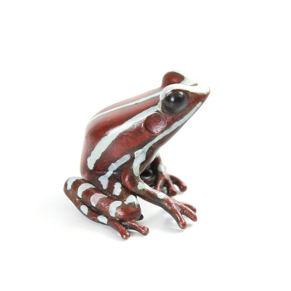 Poison dart frog - bronze, open edition