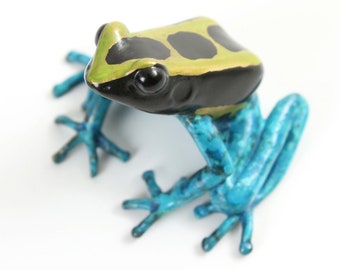 Poison dart frog - bronze, open edition