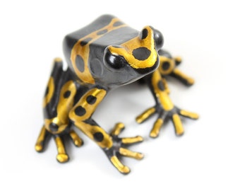 Poison dart frog - bronze, open edition