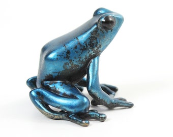 Poison dart frog - bronze, open edition