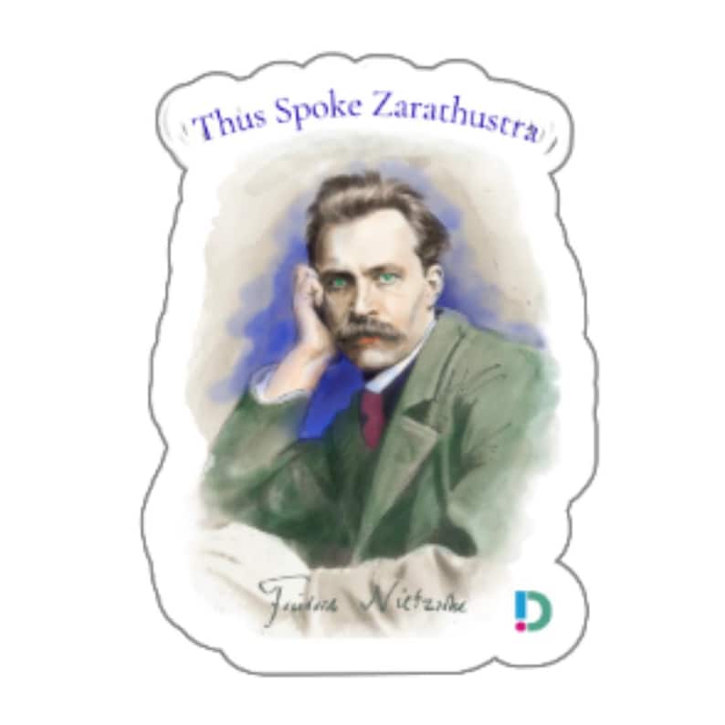 Nietzsche Sticker