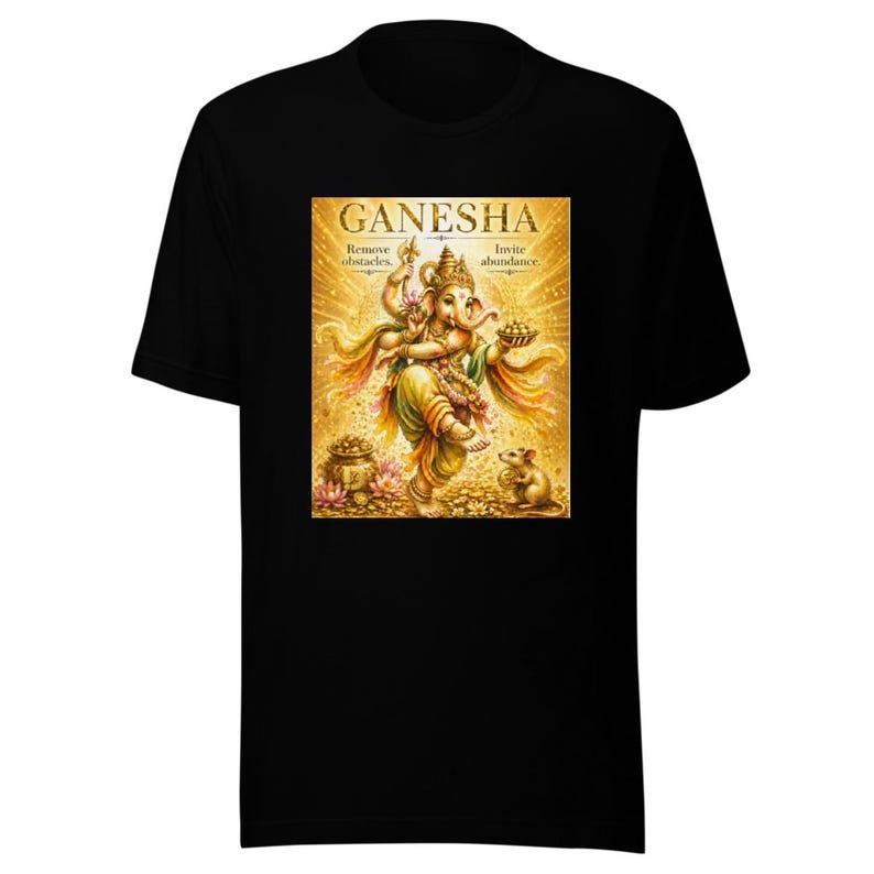 Ganesha Golden T-Shirt