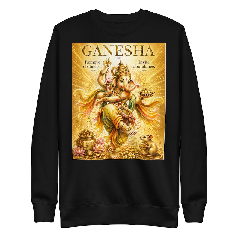 Ganesha Gold Sweatshirt