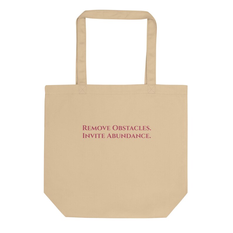 Ganesha Pastel Watercolor Eco Tote Bag | Organic Cotton Double-Sided Print | Spiritual Yoga Tote