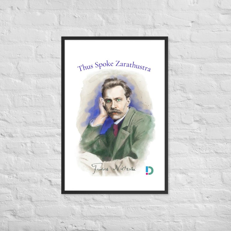 Nietzsche Framed Poster