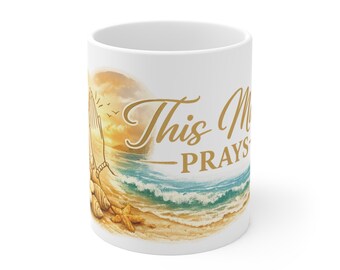 This Mama Prays Mug