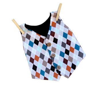 Simple Lined Vest Sewing Pattern. Infant, Toddler & Boys Sizes. INSTANT DOWNLOAD Digital pdf, Kids Clothing Pattern. Jacob image 3
