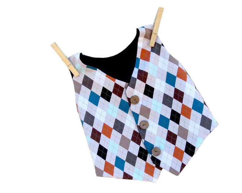 Simple Lined Vest Sewing Pattern. Infant, Toddler & Boys Sizes. INSTANT DOWNLOAD Digital pdf, Kids Clothing Pattern. Jacob image 3
