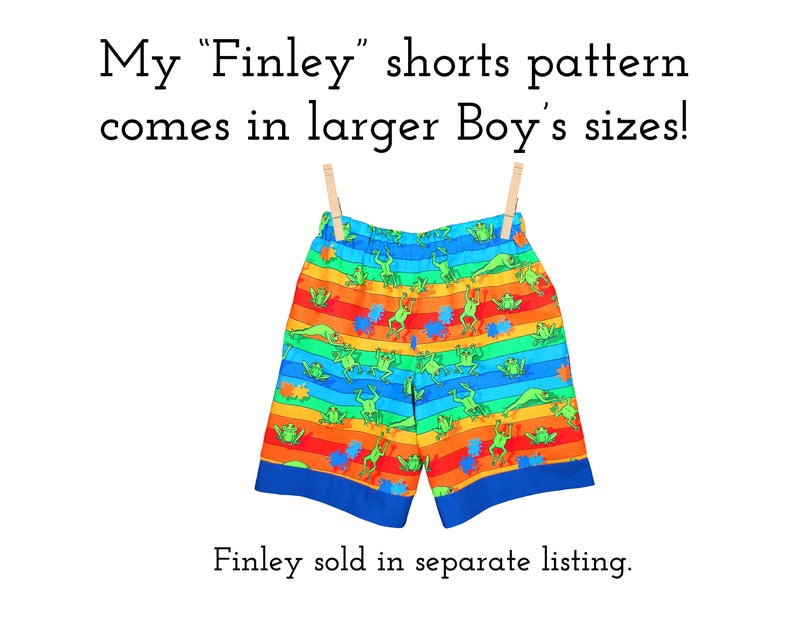 Quick and Easy Baby Boy's Shorts Pattern. Baby Shorts Etsy
