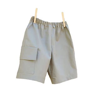 Classic Boys Cargo Shorts Sewing Pattern. Easy Shorts PDF Digital Instant DOWNLOAD. Casey image 2