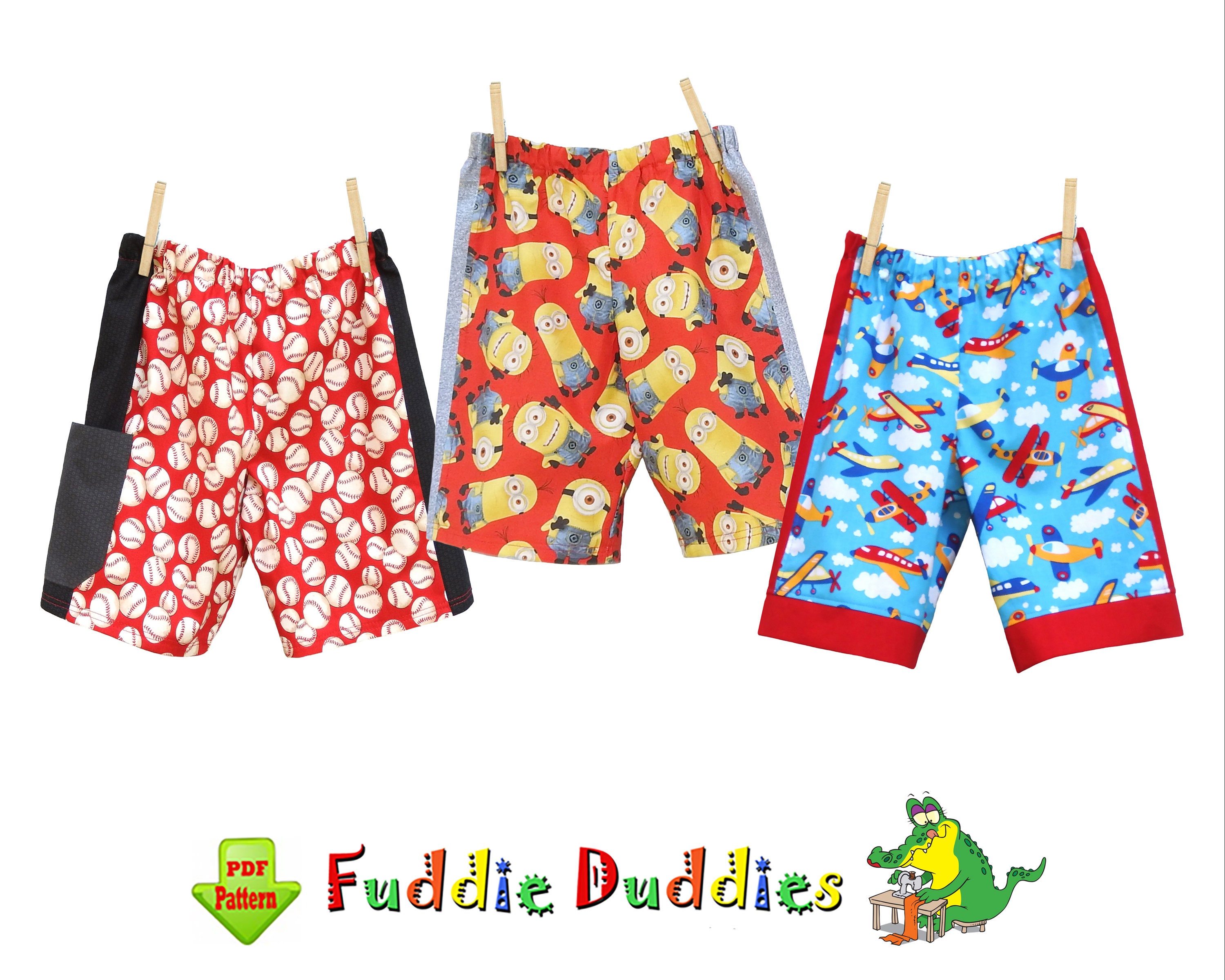 Quick & Easy Shorts Pattern pdf. Boys Sewing Pattern .pdf Etsy