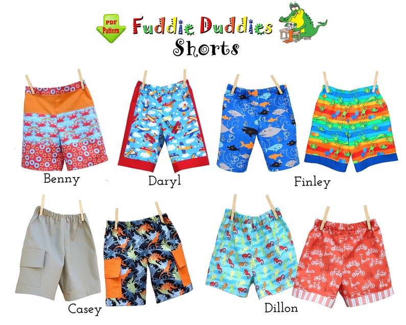 Easy Baby Boys Pants Sewing Pattern. Digital Sewing Pattern for Infant Pants. PDF Digital Instant Download. Sammy image 7