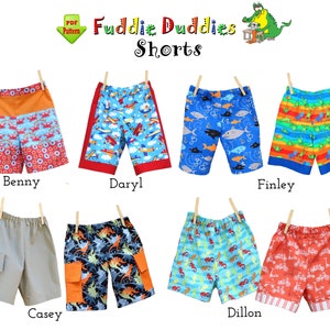 Classic Boys Cargo Shorts Sewing Pattern. Easy Shorts PDF Digital Instant DOWNLOAD. Casey image 5