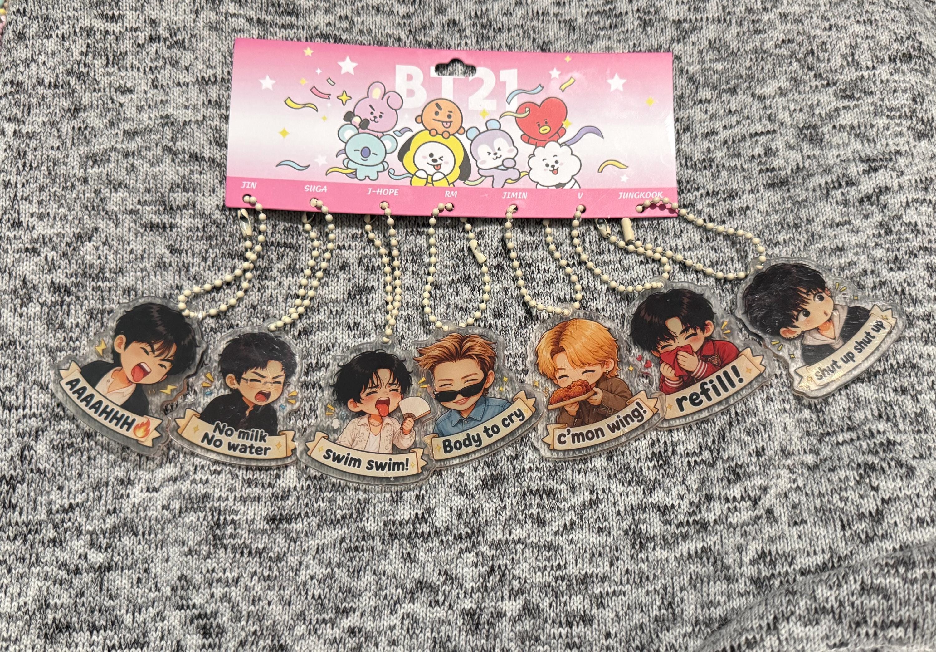 Bts Jimin Key Chain - Etsy