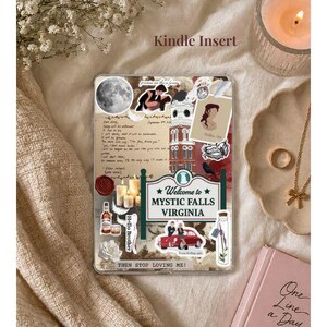 Mi sentivo epico inserto Kindle / ispirato a The Vampire Diaries / decorazioni di Mystic Falls / Kindle e e-reader stampabili di TVD / download digitale