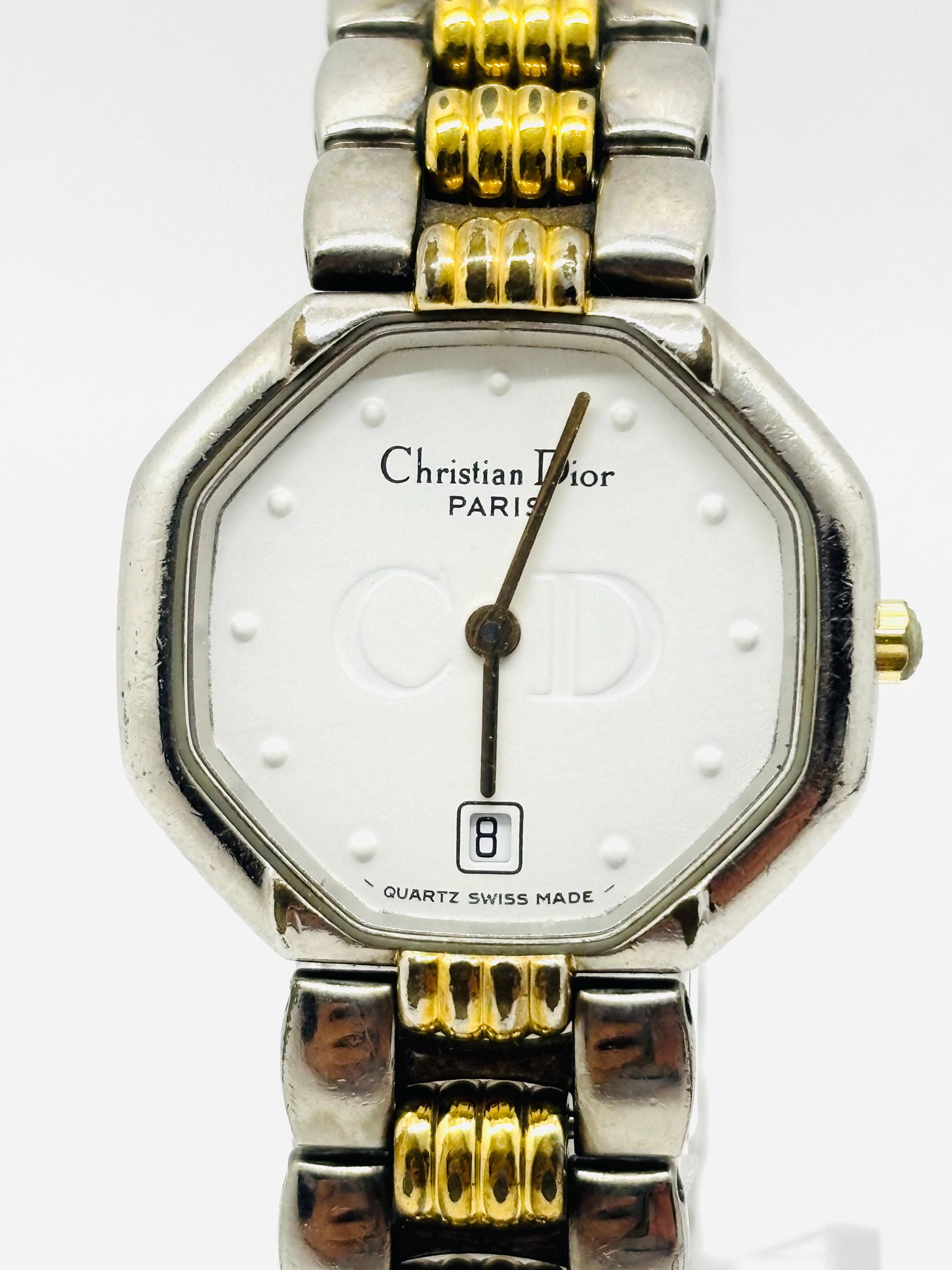希少　ヴィンテージ　Christian Dior　腕時計 Vintage dior watch - Etsy 日本