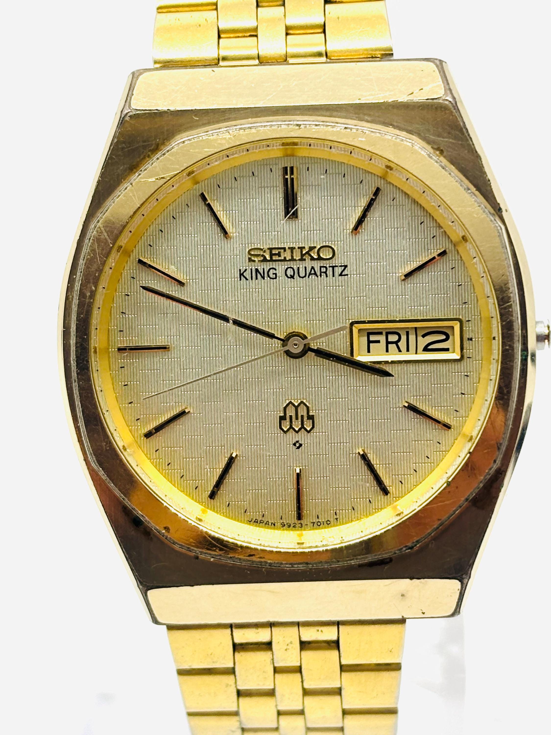 Seiko king quartz - Etsy 日本