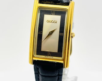Vintage GUCCI 2600M Green White Roman Dial Quartz Men's Watch - Etsy