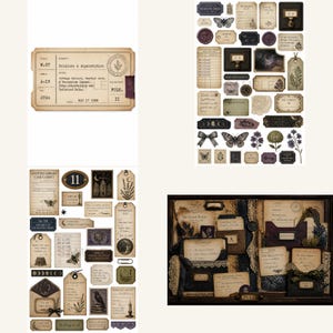Biblioteksskräpjournal, Kit, bibliotekjournal, biblioteksclipart, Hemsökt bibliotekskortsskåp bild 15