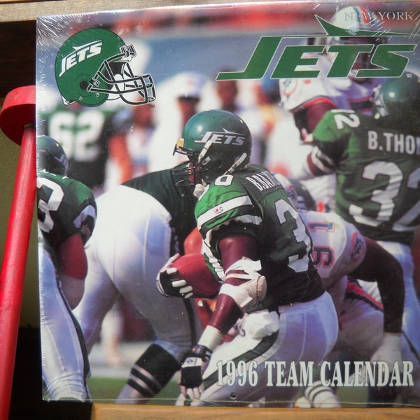 1996 Jets Calendar Etsy