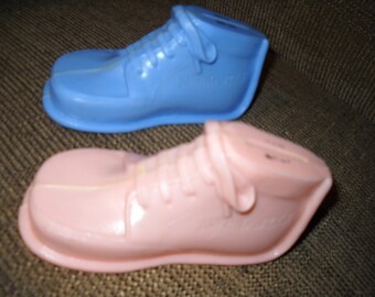 vintage jumping jack baby shoes