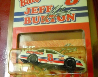Vintage Jeff Burton Baby Ruth 1990 T Bird Stock Car Replica, Nascar 1:64 Scale Race Car