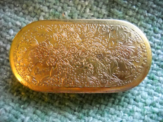 Vintage Cappi Compact, Rare Double Compact, 1930s